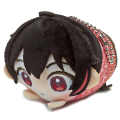 Yuan-Kun Colorful Peach Mochikororin Plush Mascot Vol.2 Collerfuro Peach Gokurakuyu Raku Spa Limited Plush Toys [USED]
