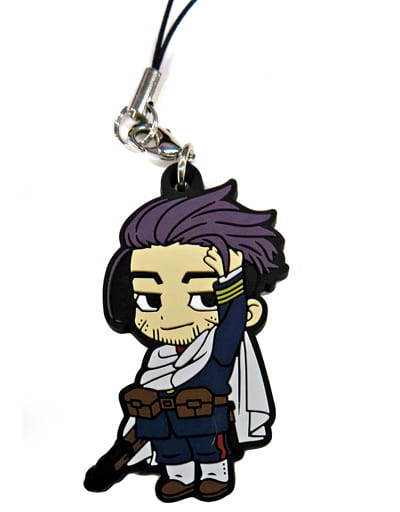 Hyakunosuke Ogata Golden Kamuy Rubber Strap Collection Vol.1 Key Chain [USED]