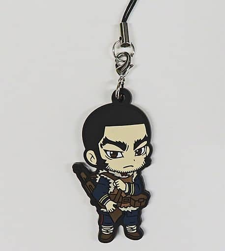 Genjiro Tanigaki Golden Kamuy Rubber Strap Collection Vol.1 Key Chain [USED]
