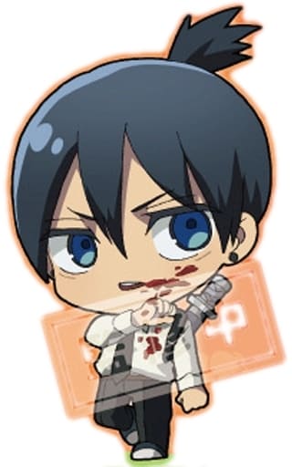 Chainsaw Man Aki Hayakawa Trading Stand ni mo naru Acrylic Keychain Keychains [USED]