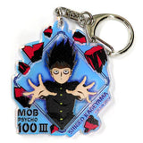 Shigeo Kageyama Mob Psycho 100 III Webkuji Branch Office! Aurora Acrylic Key Chain Prize E Key Chain [USED]