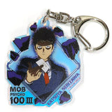 Serizawa Mob Psycho 100 III Webkuji Branch Office! Aurora Acrylic Key Chain Prize E Key Chain [USED]