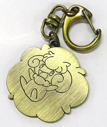 Whimsicott Pokemon Metal Keychain Collection Pokemon Fairy Tale Pokemon Center Limited Key Chain [USED]