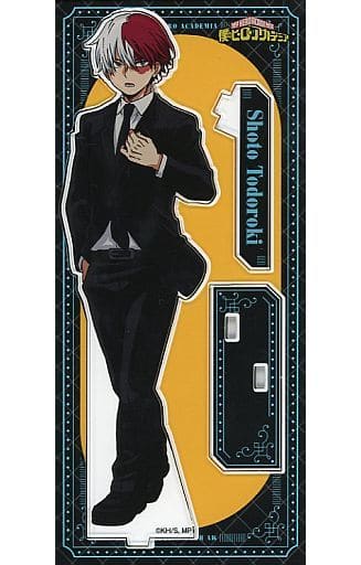 My Hero Academia Shoto Todoroki Suit Costume Acrylic Stand Ver.2 TOHO animation STORE Limited Acrylic Stands [USED]
