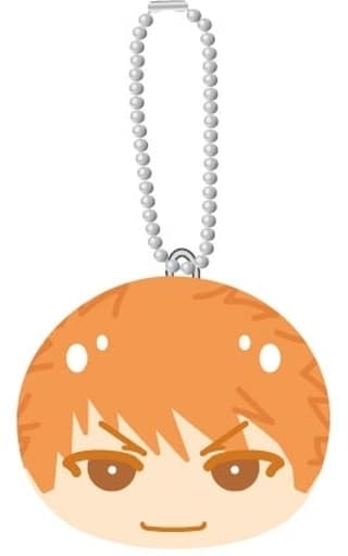 Ichigo Kurosaki BLEACH Omanjuu Niginigi Mascot Key Ring [USED]