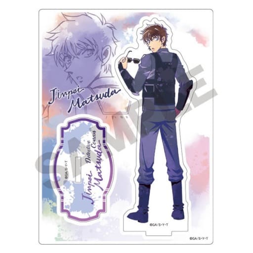Jinpei Matsuda Watercolor Detective Conan Acrylic Stand Acrylic Stand [USED]