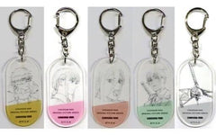 Chainsaw Man Denji & Others Key Frame Acrylic Keychain Collection Pop Up Shop in Parco Limited All 5 Types Set Keychains [USED]