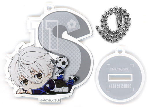 Seishiro Nagi Blue Lock Trading Acrylic Stand Key Chain Key Chain [USED]