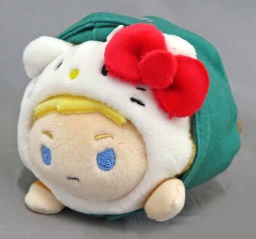Hello Kitty Erwin Smith Attack on Titan X Sanrio Characters Munyukoro Collection Key Chain [USED]