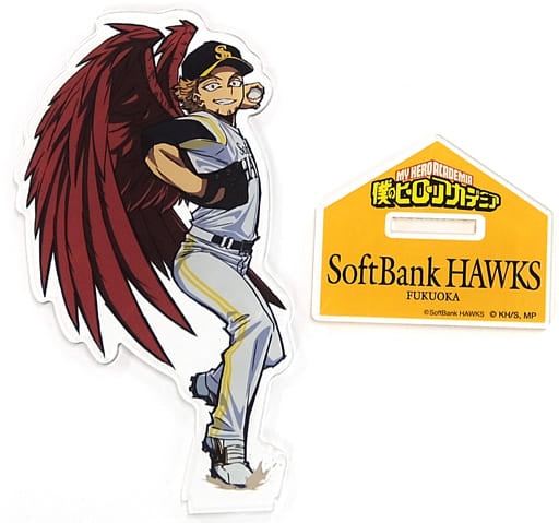 Fukuoka Softbank Hawks X My Hero Academia Hawks Natural Proportions Acrylic Stand Acrylic Stands [USED]
