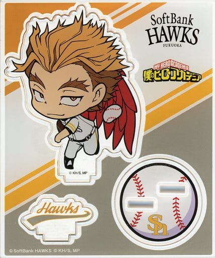 Fukuoka Softbank Hawks X My Hero Academia Hawks Mini Character Acrylic Stand Acrylic Stands [USED]