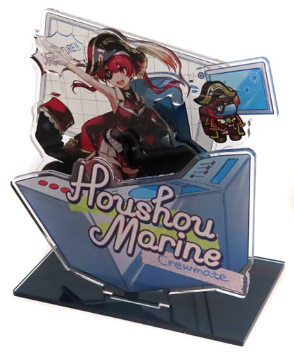 Houshou Marine Among Us x VTuber Hololive Acrylic Diorama Stand Acrylic Stands [USED]