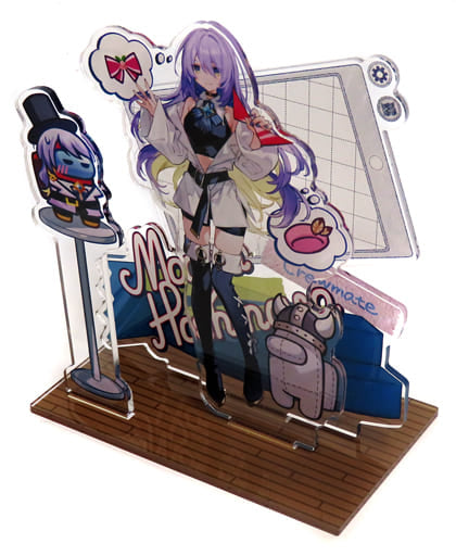 Moona Hoshinova Among Us x VTuber Hololive Acrylic Diorama Stand Acrylic Stands [USED]