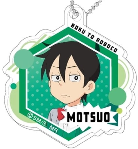 Motsuo Me & Roboco Decofla Acrylic Key Chain Key Chain [USED]
