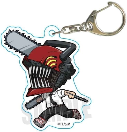 Chainsaw Man Chainsaw Man Tekutoko Acrylic Keychain Keychains [USED]