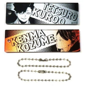 Tetsuro Kuroo Kenma Kozume Haikyu!! Gradation Acrylic Key Chain Set of 2 Key Chain [USED]