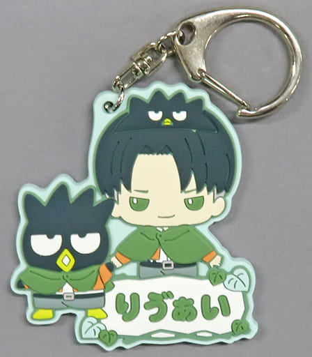 Levi Ackerman Bad Badtz-Maru Attack on Titan X Sanrio Characters Name Rubber Charm The 2nd Edition Charm [USED]