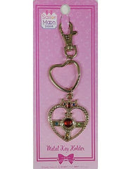Cosmic Heart Compact Sailor Moon Store Original Metal Keychain Key Chain [USED]
