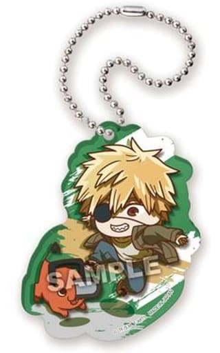 Chainsaw Man Denji Pochita Pyoncolle Acrylic Keychain Keychains [USED]