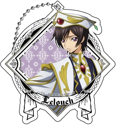 Lelouch vi Britannia Code Geass: Lelouch of the Rebellion Acrylic Key Chain Key Chain [USED]