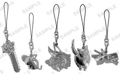 Chainsaw Man Denji & Others Trading Metal Charms All 5 Types Set Charm [USED]
