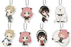 Anya Forger, etc. SPY x FAMILY Acrylic Charms 2 All 8 Types Set Charm [USED]
