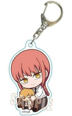 Makima Chainsaw Man Gyugyutto Acrylic Key Chain Key Ring [USED]