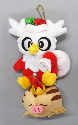 Delibird Swinub Pokemon Mascot Pokemon Christmas Toy Factory Pokemon Center Limited Key Chain [USED]