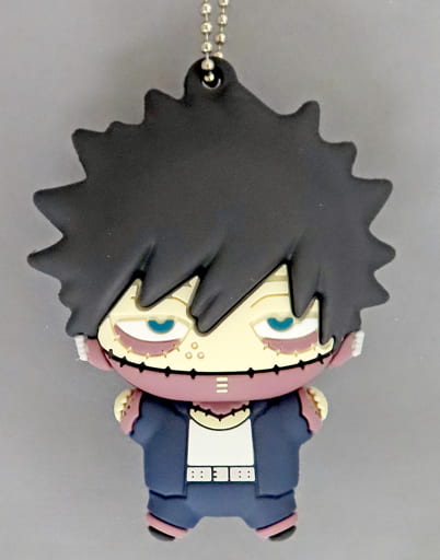 My Hero Academia Dabi Chibigurumi Rubber Mascot Keychain Vol.2 Namco Limited Keychains [USED]