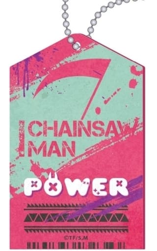 Chainsaw Man Power Name Tag Style Acrylic Charm Charm [USED]
