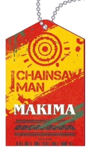 Chainsaw Man Makima Name Tag Style Acrylic Charm Charm [USED]