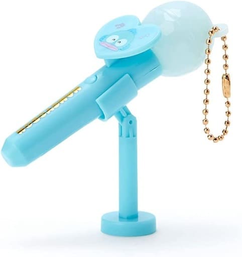 Hangyodon Sanrio Characters Pitatto Friends Mic Light Mascot Holder Key Ring [USED]