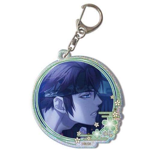 Shinpachi Nagakura Design 07 Hakuouki Shinkai: Tenun no Shou Hologram Acrylic Key Chain Key Chain [USED]