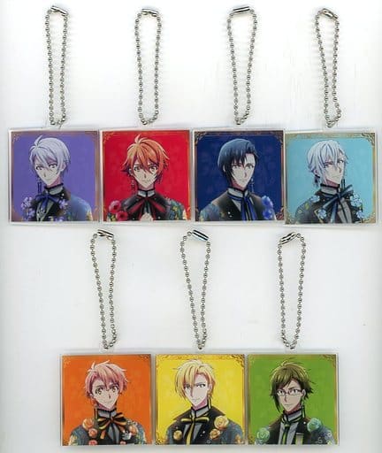 IDOLiSH7 IDOLiSH7 Acrylic Key Chain Nanairo Store Limited Live Beyond Op.7 Blu-ray Box Limited Edition Limited Production Purchase Bonus Set of 7 Key Chain [USED]