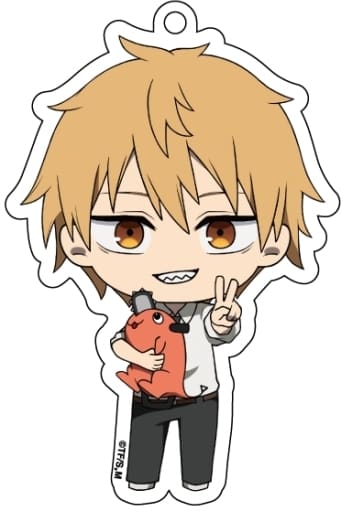 Chainsaw Man Denji Gyucolle Trading Acrylic Keychains Keychains [USED]