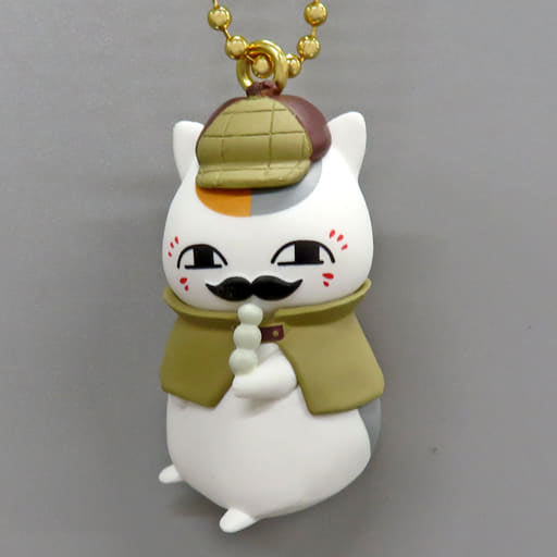 Nyanko-sensei Dumpling Natsume's Book of Friends Ichiban Kuji Nyanko Sensei Detective Figure Charm Detective Charm Collection Prize G Charm [USED]
