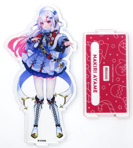 Nakiri Ayame VTuber Hololive Acrylic Stand at Fuji-Q Highland SNOW*WORLD Exclusive Acrylic Stands [USED]