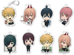 Chainsaw Man Denji & Others Acrylic Keychain Collection Playback All 8 Types Set Keychains [USED]