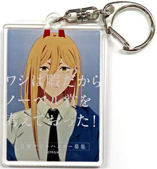Chainsaw Man Power Trading Acrylic Keychains Event Visual POP UP Shop at Sunshine City ALTA Limited Keychains [USED]