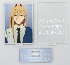 Chainsaw Man Power Double Layer Acrylic Stand POP UP Shop at Sunshine City ALTA Limited Acrylic Stands [USED]