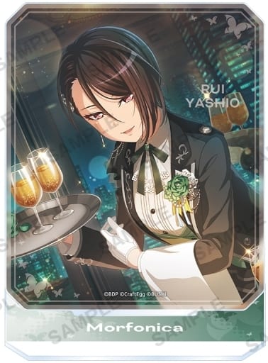 Rui Yashio BanG Dream! Girls Band Party! Octagon Acrylic Stand Acrylic Stand [USED]