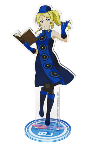 Love Live! School Idol Festival Eri Ayase Campaign Girl Acrylic Stand Persona Series Collaboration Invitation Postcard Acrylic Stands [USED]