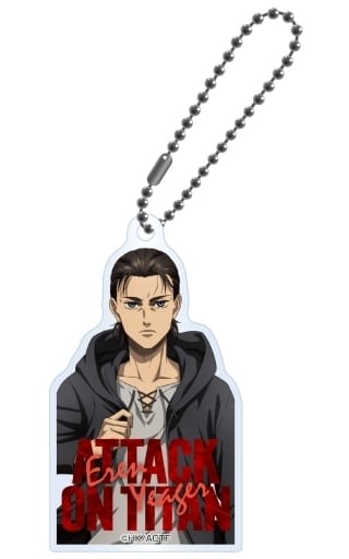 Ellen Yeager A Attack on Titan Newly Drawn Random Acrylic Key Chain Key Chain [USED]