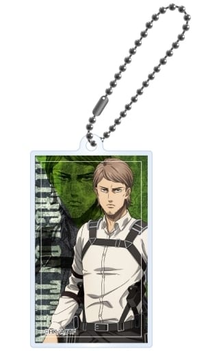 Jean Kirstein B Attack on Titan Newly Drawn Random Acrylic Key Chain Key Chain [USED]