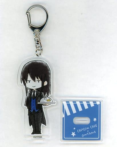 Kotarou Katsura Gintama Trading Acrylic Stand Keychain Capcom Cafe 3rd Edition Limited Key Chain [USED]
