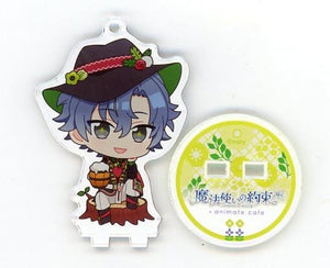 Figaro Promise of Wizard Trading Acrylic Stand Key Chain Group B animatecafe Business Trip Version Limited Key Chain [USED]