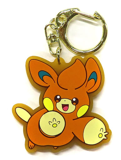 Pawmi Pokemon Scarlet Violet Rubber Keychain Pokemon Center Limited Key Chain [USED]