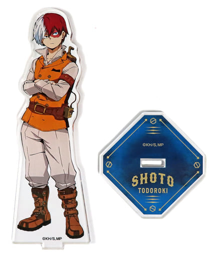 My Hero Academia Shoto Todoroki Newly Drawn Acrylic Stand JF2023 Ver. Jump Festa 2023 Limited Acrylic Stands [USED]