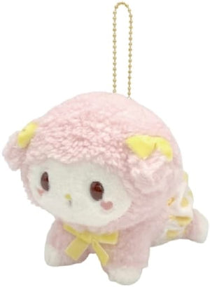 My Sweet Piano Sanrio Characters Nakayochi Omuchu Mascot Key Ring [USED]