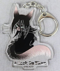 Ellen Yeager Cat Attack on Titan Acrylic Charm Collection Illustrations by Kuro Neko Design Re: Shazama Limited Charm [USED]